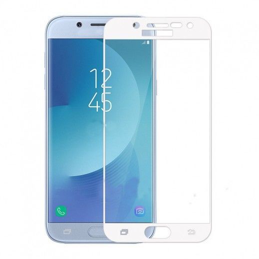 Защитное стекло Samsung J530 WHITE (5D ) ID999MARKET_6008622 фото