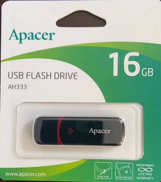 USB Flash накопитель Apacer AH333 (16GB) ID999MARKET_6219365 фото