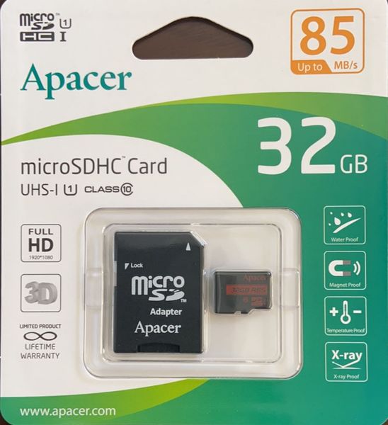 Карта памяти MicroSDHC Apacer 32GB ID999MARKET_6219354 фото