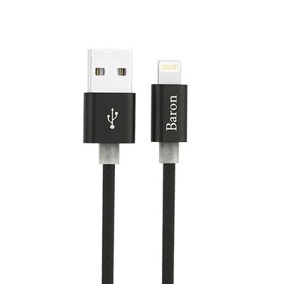 Cablu USB Baron CA-010i Lightning (Black ) ID999MARKET_6004583 foto