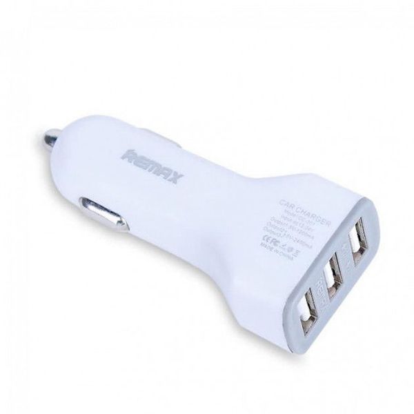 Автомобильное зарядное устройство REMAX 3-USB 3.6 A (Белая ) ID999MARKET_6010033 фото