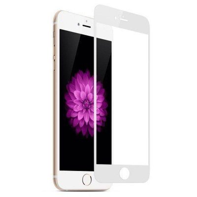 Sticla protectoare IPHONE 6/ 6S WHITE (5D ) ID999MARKET_6008512 foto