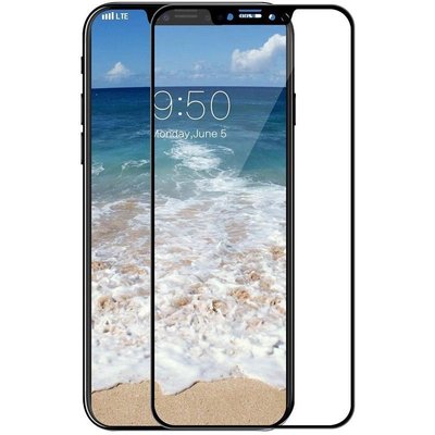 Защитное стекло IPHONE X/ XS /11 PRO BLACK (5D) ID999MARKET_6008519 фото