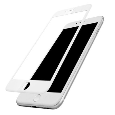 Sticla protectoare IPHONE 7/8 WHITE (5D) ID999MARKET_6008515 foto