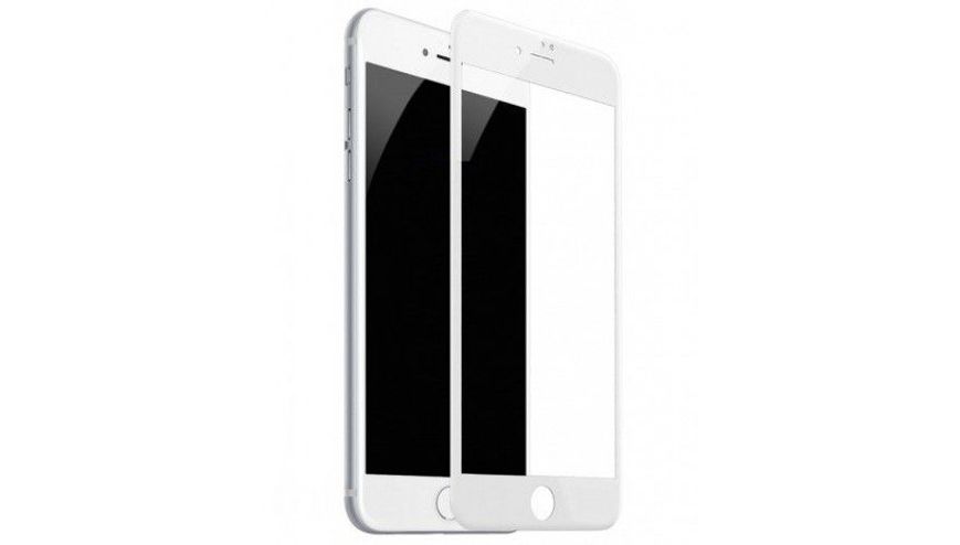 Защитное стекло IPHONE 7+ /8+ WHITE (5D) ID999MARKET_6008518 фото